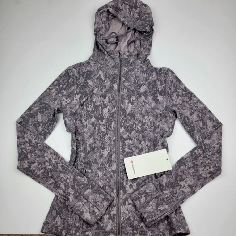 NWT Lululemon Snakeskin/Camo Print Hooded Define Jacket Nulu
